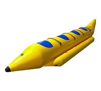 6 people,Banana Boat, Inflatable Water Sports Towing Banana Boat, Suitable for Adult And Children's Water Entertainment, Water Surfing Inflatable Raft