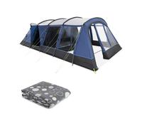 Kampa Croyde 6, 6 person / Berth family poled tent, Carpet & Groundsheet Package