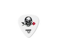 6 Pickboy Tattoo Skull Rose Plectrums - Medium 0.75mm
