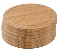 6-Piece Bamboo Cutting Board Breakfast Board Bamboo Board Sandwich Board New