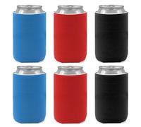 6-Piece Beverage Bottle Set, Heat Insulation Cover for Cans, Water Cup Insulation, Suitable for Soda Cans, Beer, Cold Cups, and Thermos Bottles. (Three Colors)
