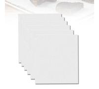 6-Piece Dehydrator Dryer Sheets, BPA-Free Non-Stick Reusable Silicone Mix for UK Dehydrators, Square Edge Breathable Mesh Sheets for Fruits Vegetables Meats Jerky Dishwasher Safe