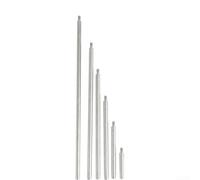 6 Piece Digital Indicator Extension Stem Rods Set for Enhanced Measurement Reach in Various Applications