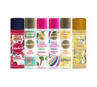 6 Piece Fabulosa Foam Carpet Freshener Spray Bundle Scents Wild Rhubarb Fantabulosa Watermelon Pineapple Mixed Berry