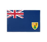 6-Piece Flag of the Turks and Caicos Islands Printed Placemats Set â€“ Sided Waterproof & Oil-Resistant Table Matsï¼Œ12 x 18 inches