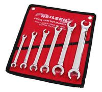 6 Piece Flare Nut Wrench / Spanner Set (Neilsen Ct1424)