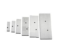 6 Piece Gauge Block Set, Adjustable Parallel Blocks 3 8 to 2 1 4 Inches, Precision Steel for Woodworking