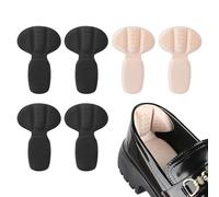 6 Piece Half Size Pads, Heel Clips for Women's Shoes, Heel Grips, Heel Protectors, Insoles for Shoes That are Too Big, Back Cushions, Training Heel Repair, Insoles for Women's Large Shoes