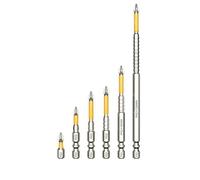 6 Piece Magnetic Screwdriver Bits Set with Alloy Steel Material for Stable and Repeated Use in Household and Professional Repairs