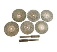 6 Piece Mini Diamond Cutting Disc Set HB263