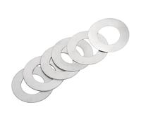 6 Piece Motorcycle Axle Spacer 3/4 Inch Wheel Bearing Spacer Fits Universal Touring Softail Sportster Big Twin Compatible With 1983 And Models