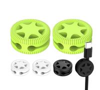 6 Piece Multifunctional Cable Clips - Office Cable Ties - for Organizing and Managing Wires Office Bedroom Study Room Dorm Apartment Phone