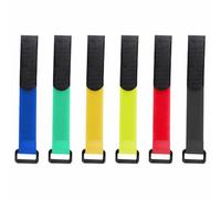 6-Piece No Crow Rooster Collar Set Adjustable Nylon Anti-Noise Neck Belt to Stop Roosters Crowing, Keep Chickens Quiet and Prevent Disturbing Neighbors, 20 x 200mm Reusable Chicken Neckband