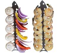 6-piece outdoor stainless steel fish bone spine shaped barbecue skewer, skewer, meat skewer, barbecue fork, expensive in shipping cost, more cost-effective to purchase in one go