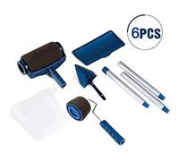 6 Piece Paint Roller And Brush Set For Diy Wall Painting