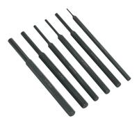 6 Piece Parallel Pin Punch Set - Hardened & Tempered - Corrosion Resistant