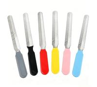 6-piece pet nail file set: stainless steel four-sided nail files, durable pet grooming tools, suitable for indoor dogs, cats, rabbits and other pets to remove hangnails from all types of claws