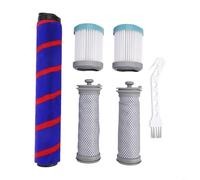 6-Piece Roller Brush and Filter Set for Tineco A10 A11 Hero Master PURE S11 Tango, Washable Pre Post Motor Filters and Soft Roller for Cordless Vacuum Cleaner Maintenance