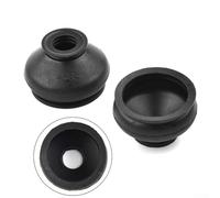 6-Piece Rubber Dust Boots for Ball Joints - Tie Rod End Boot Covers with Tongue-and-Groove Fastening, Compatible with Most Car & Truck Suspen