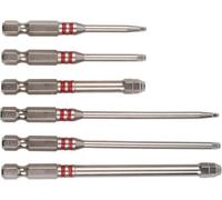 6-Piece Screwdriver Bit Set, Magnetic Hex Shank Pagoda Hex Key Bits, Universal 1.5-6mm Multi Size Nut Driver Set for Electric Drill Wrench, Stepped Hex Bit Set for Repair DIY Woodworking