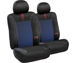 6 Piece Seat Cover Blended Lines Black/Red RED BULL