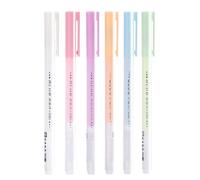 6-piece Set Scrapbook Quick Dry Glue Pen Adhesive Glue Pens for Crafting Portable Liquid Glue Pen Quick Dry Button Dispensing Pen Glue Pens for Crafting Crafting Glue Glue Pens for Crafting