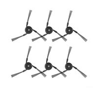 6 Piece Side Brush Set for Dreame Aqua10 Ultra Robot Vacuum Cleaner Plastic Body with Nylon Bristles
