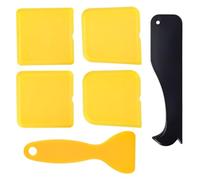 6-Piece Silicone Caulking Tool Kit, Multi-Edge Smoother & Applicator, Professional Sealant Finishing Tools for Kitchen Bathroom Wall Floor Tiles