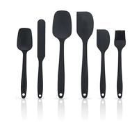 6 Piece Silicone Spatula Set Non-stick Silicone Spatula Set Baking Utensils