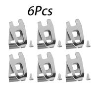 6-Piece Steel Belt Clip Hook Set for Makita 18V Cordless Drills, for Impact Drivers & Wrenches (Compatible with DTD152, DTD129, BHP453, BTD144Z, BTL061, BTW251 and Other LXT Models)