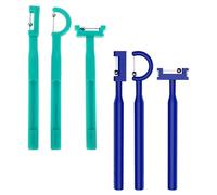 6 Piece Tongue Tip Exercise Set for Adults, PP Metal