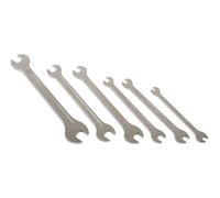Laser 6 Piece 6-17mm Ultra Thin Open Ended Spanner Set