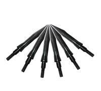 6 Pieces 125 Grain Carbon Steel Hunting Broadhead Archery Arrowhead Shooting Point Tip for Crossbow Compound Recurve Bow Arrow Shafts