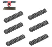 6 Pieces 3D Printer Silicone Nozzle Brush for Bambu Lab A1,37 x 4 x 8 mm 3D Printer Nozzle Wiper,Wiper Cleaning Tool for Bambuolab A1,Nozzles Brush Cleaning Kit,Nozzle Brush for A1 3D Printer