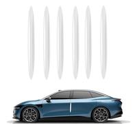 6 Pieces Car Door Edge Protection Strips for Ford Focus Combi Esate Mk4 Mk3 Mk2 HN/HP C5/C6 BK/BL 2005-2025, Car Door Anti-Collision Strips Car Door Edge Protectors Anti-Scratch,White
