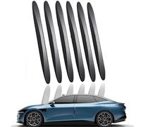 6 Pieces Car Door Edge Protection Strips for Ford Focus Combi Esate Mk4 Mk3 Mk2 HN/HP C5/C6 BK/BL 2005-2025, Car Door Anti-Collision Strips Car Door Edge Protectors Anti-Scratch,Black