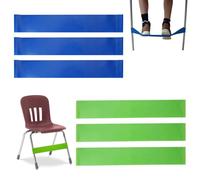 6 Pieces Chair Bands for Kids with Fidgety Feet, ADHD Tools Sensory Room Must Haves Stretchy Chair Band for Kids, Autism Stretchy Bands Autism Classroom Fidget Tools to Chairs