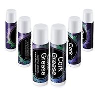 6 Pieces Cork Grease for Clarinet Flute Grease Lubricant Tube Clarinet Cleaning and Care Product Woodwind Instruments Accessory for Saxophone Clarinet Flute Performer Supplies