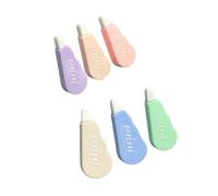 6 Pieces Correction Tapes School Students Correction Tapes Portable Study Stationery Supplies