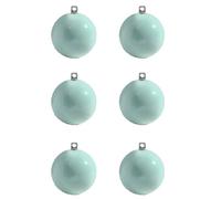 6 Pieces Fishing Weights, 120g Small Fishing Sinker Weights Deep Sea Fishing Ball Sinker, Fishing Tackle Weights for River Saltwater Freshwater (Green)