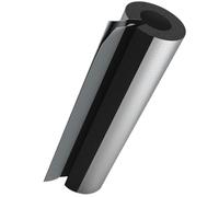 6 Pieces Foam Tube Aluminum Foil Pipe Insulation Tube Pipe Insulation Foam Tubes Outdoor Water Pipes Insulated Boiler External Condensate Length 15.7" Thickness 0.78"(90.0 mm(3.54"))