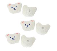 6 Pieces for Creative Little Bear Cute Animal Badge Clothes Applique for Jeans Jackets Hat Bags Clot Applique Patches Dresses Clothing