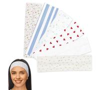 6 Pieces For Women'S Headband, Elastic Headband, Sweat-Absorbing Hairband, Cute Versatile Headband, Sports Headband, Hairstyle Accessories.
