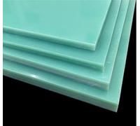 6 Pieces FR4 Fiberglass Sheet 100x100mm Water Green Ultra-Thin Epoxy Resin Insulation Board for PCB and Electronics(100x100x0.2mm)