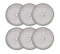 6 Pieces French Press Filters Screen, 4 Inch Stainless Steel Mesh Screen and Replacement Parts for French Press Coffee Maker 1000 ml, 34 Oz, 8 Cup