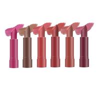 6 Pieces Glitter Lipstick - 3.8g Each Waterproof Shade, Non Sticky, Moisturising Lip Colour, Sparkling Makeup Set | Dance Recitals, Evening Party, Travel Cosmetics Collection