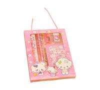 6 Pieces Kids Study Reward Gift Box Creative Childrens Stationery Collection Classroom Rewards Portable Storage Case Kids Stationery Set