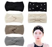 6 Pieces Knitted Headband, Women'S Headband, Fashionable Simple Headband, Warm Headband, Elastic Headband.