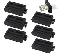 6 Pieces Magician's Money Maker Printer - Wonder Trick Printing Machine - Gimmick Close Up Magic Dollar Or Color Change Printer Effect | For White Paper Into Banknotes