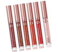 6 Pieces Matte Lipstick Collection Long Lasting Shade Women's Lip Makeup For Fashionable And Stylish Looks Party Lipstick